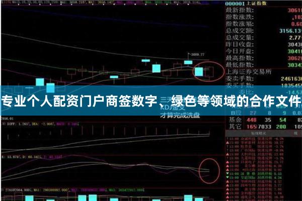 专业个人配资门户商签数字、绿色等领域的合作文件